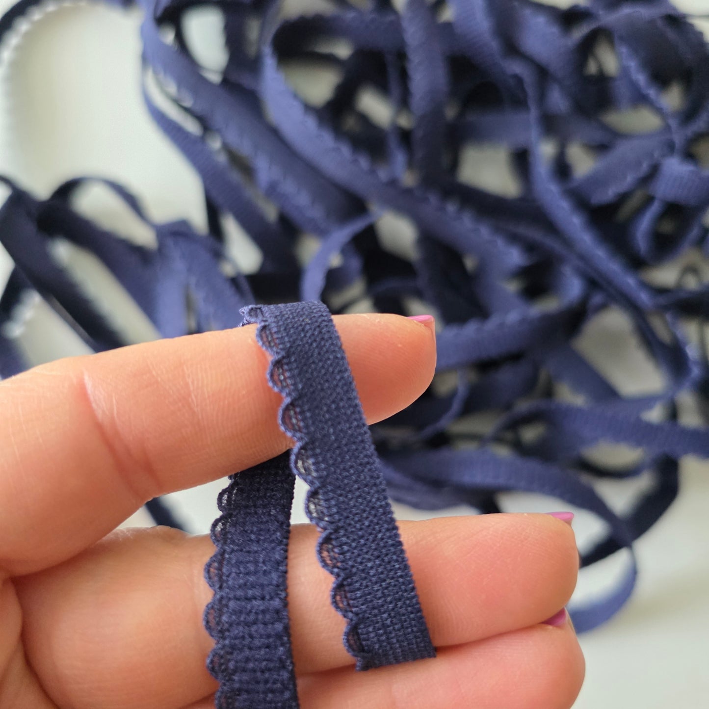Elastīga apdares gumija - Dark Blue