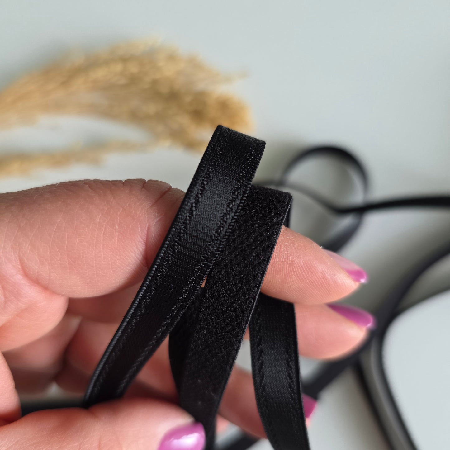 Lenču gumija 10mm - Black