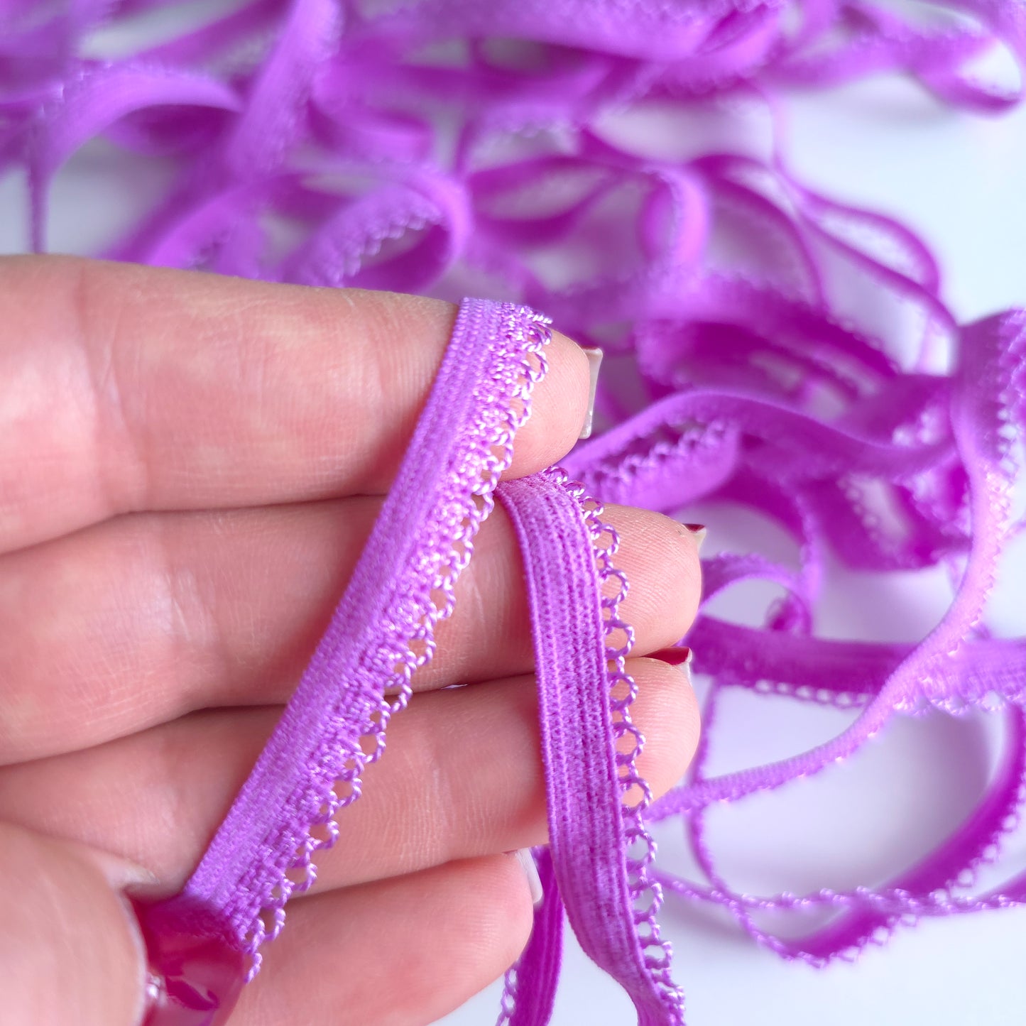 Elastīga apdares gumija 8mm - Viola