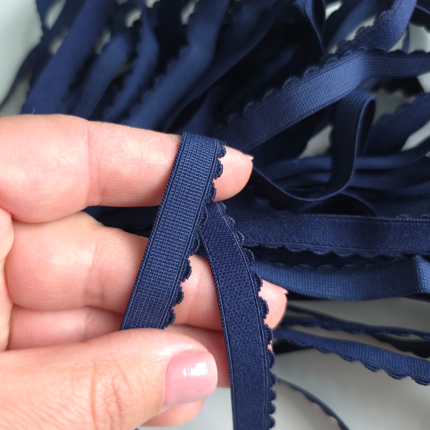 Elastīga apdares gumija - Dark Blue