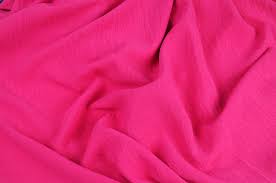 Plānā trikotāža ar velūra efektu - FUCSIA