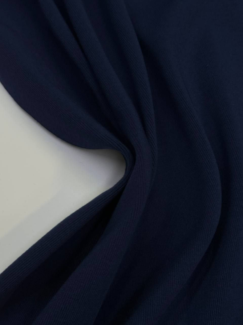 Rievotā trikotāža - Dark Blue