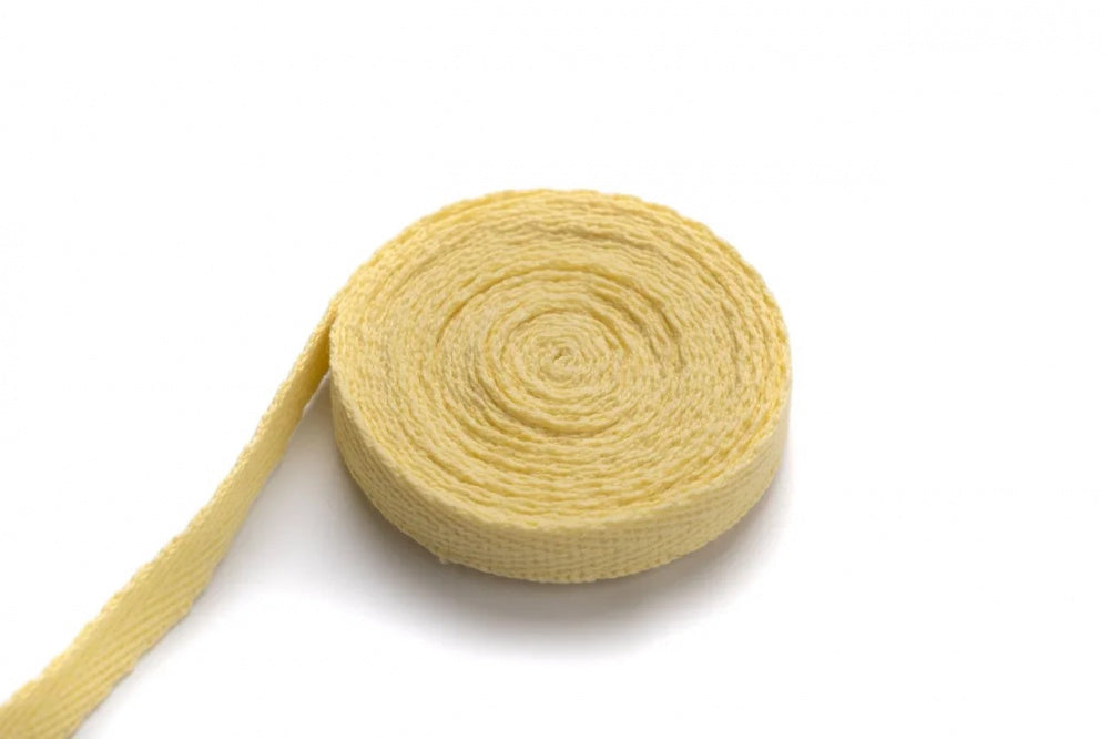 100% Kokvilnas lenta - LIMONCINO 10mm