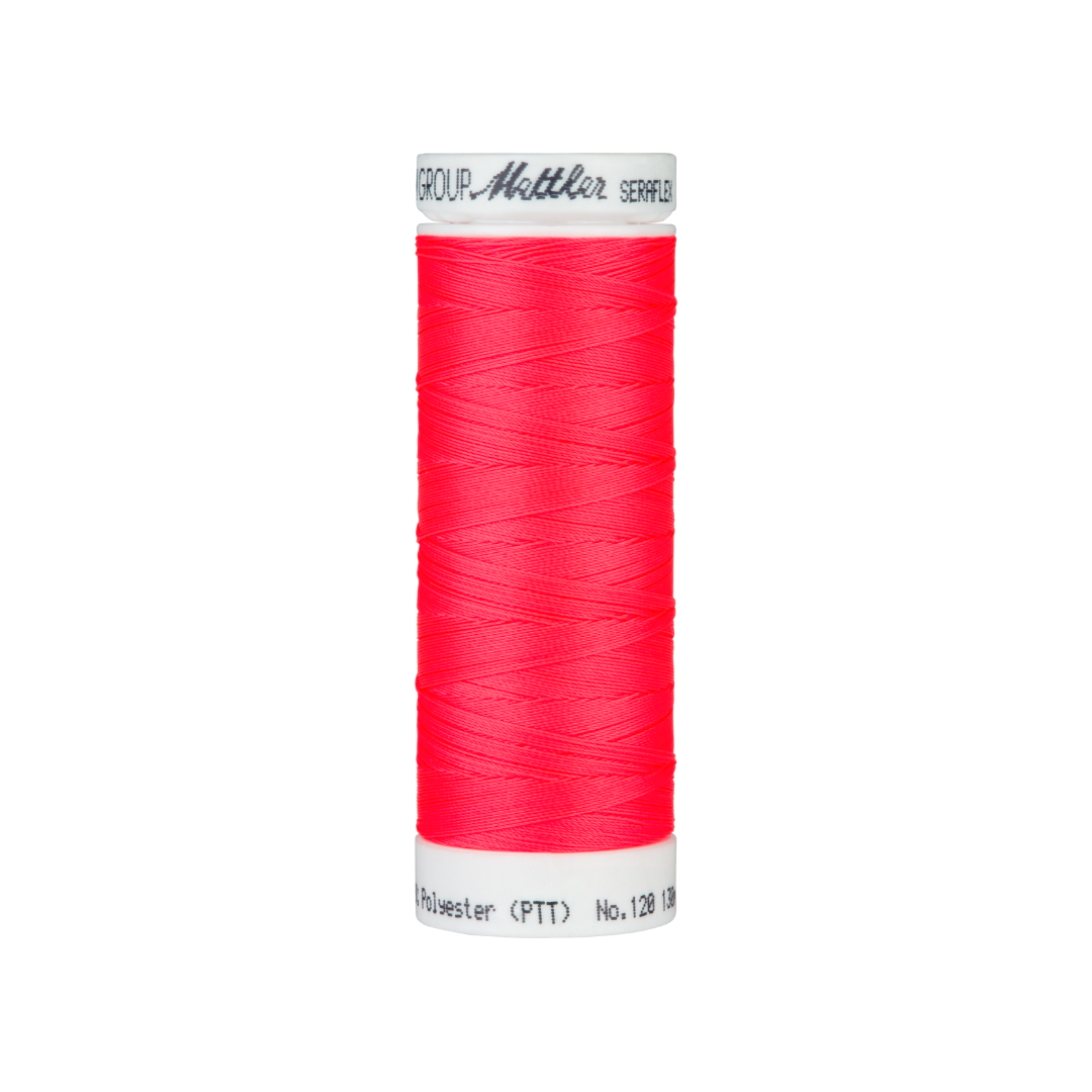 Seraflex elastīgais diegs - 8775 (Vivid coral)