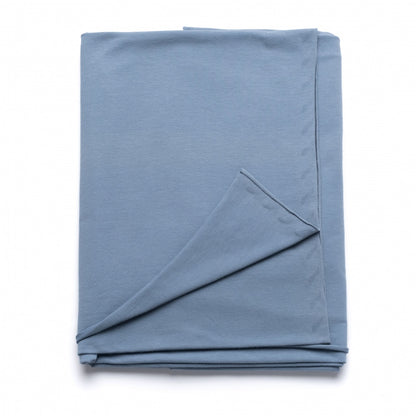 Plānā trikotāža ar velūra efektu  - VINTAGE BLUE